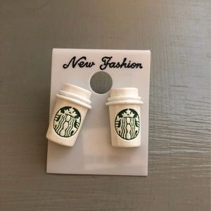 Starbucks earrings